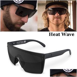 Sonnenbrille 2021 Mode Luxus Hitzewelle für Männer Frauen Vintage Sport Fahren Essign Signal Sun Bures UV400 Ocos de Sol Drop Lieferung Otfyn