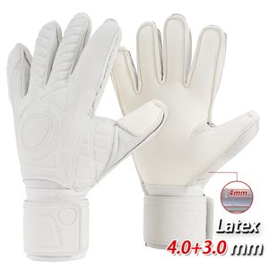 Football Goalkeeper Gloves High Quality Latex Finger Save Guard Protection Kids Adults Soccer Strong Grip Fingerave Goalie Glove 240523