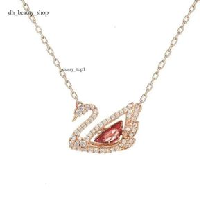 Swarovskis Necklace Designer Luxury Fashion Women Original Quality Pendant Necklaces with Crystal Flexibility and Collar Chain Bouncing Heart top quality 782