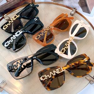 Шанеллс солнцезащитные очки дизайнерские солнцезащитные очки женский роскошный дизайнер экипировщик мужской кошачий глаз маленькие квадратные рамы солнечные очки высокое качество без коробки без коробки
