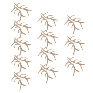 装飾的な花雪だるま手の枝の枝角のクラフト装飾年装飾DIYアクセサリー装飾