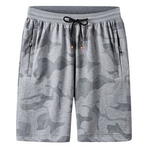 Summer all cotton sports men's loose thin casual capris, fat plus size shorts, camouflage pants, and midi pants