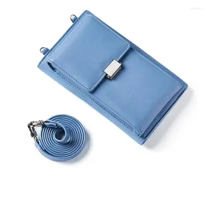 イブニングバッグ女性のための小さなクロスボディバッグシンプルなファッション女性ショルダー電話財布財布ブランドデザイナーメッセンジャー