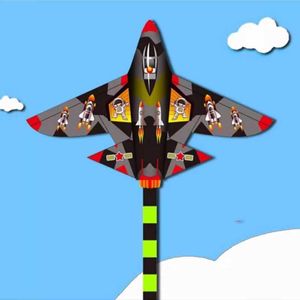 Uçurtma Aksesuarları Çocuk Uçağı Uçurtma String Hat Fighter Fighter Uçurtma Açık Oyuncaklar Rüzgar Uçurtma Paraşüt Yeni Uçurtma Uçak Aksesuar