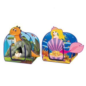Детские игрушки палатки замок палаток палатка девочка принцесса внутренний открытый детский дом игра в бассейн с мячом бассейн