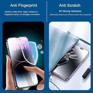 Качественный анти -высокий Peep Spy Privacy 2,5D 9H Закрашенное стекло для iPhone 15 14 Pro Max Screen Tecter Tector