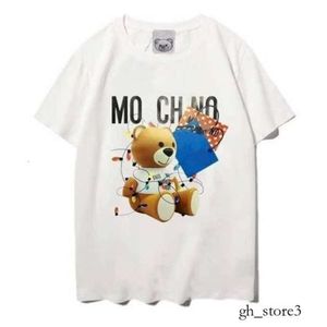 Designer Mens Womens T Shirt Moschin Shirt for Man Fashion Women's T-shirt Summer High Quality Short Sleeve Brand The Bear Round Neck Cotton Luxury Loose T-shirt 582