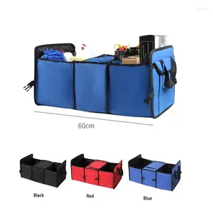 Förvaringspåsar bilstamlåda vikning isolerad väska kylare bärbara lastlådor flera användningsfordon verktygslåda arrangör picknick
