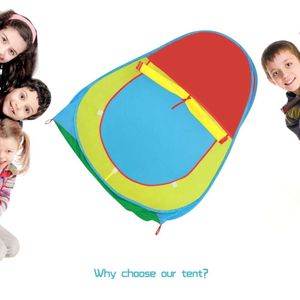 Game Składane dzieci grają namioty Ocean Ball Toy Girl Outdoor House Dziecięce Namiot Namiot Prezent