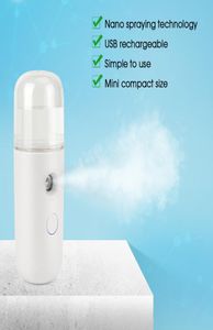 Mini portable USB alcohol sprayer machine auto mist steamer nano disinfectant sanitizer spray device for skin care home use7126708