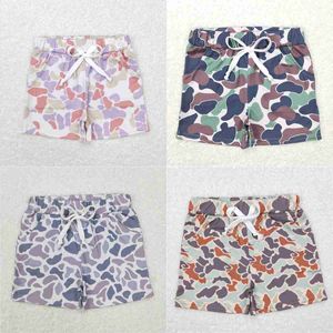 Shorts shorts grossist bästsäljande RTS barns shorts baby pojkar och flickor kamouflage ficka shorts barn boutique barnkläder wx5.22