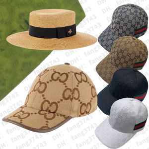 UCCI şapka Erkek Kova Şapka Tasarımcı Kapaklar Beyzbol Bat Hats Tasarımcılar Kadın Hasır Şapka Kamyoncu Şapkası Golf Şapkası Casquette Luxe Yılan Kaplan Arı Kedi Tuval