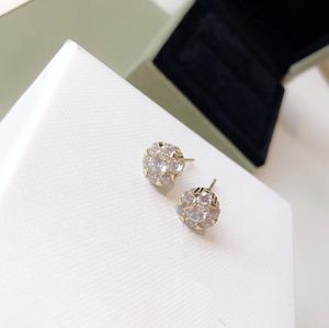 럭셔리 브랜드 디자이너 다이아몬드 귀걸이, 커플 선물, 파티, 결혼 선물