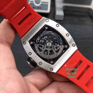 RM Watch Date Business Leisure RM030 Helt automatisk mekanisk klocka Full borrfodral Tejp Mens
