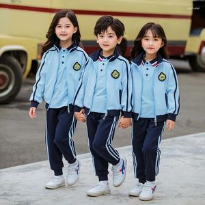 Clothing Sets Spring Autumn Children's Sports Clothes Set School Uniforms Kids Track Suits Kindergarten Wear Set.