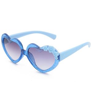 Children Cartoon Love Heart Shaped Kids Sunglasses Lovely Children Sun Glasses