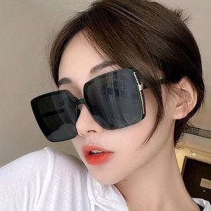 Sunglasses Fashion Oversize Square Women Metal Frame High Quality Classic Sun Glasses Men 2022 Vintage Shades Eyewear UV400 290o