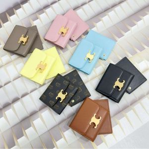 Luxury Designer CardHolder Leather woman mens Card Holders Coin Purses Wallets passport holders key pouch chain wristlets card case pocket gift Wallet