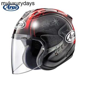 ARAI VZ-RAM 3/4 Motorradhelm Halbhelm Motorrad Drei Viertel männliche und weibliche Motorrad-Reitsicherheit SG-Z Helm VZ-Ram Nakano Pentagram Big Eye M.