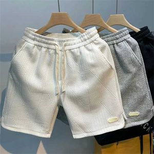 Shorts maschili da uomo pantaloncini da jogging casual con pattern da uomo a colori solidi Shorts sport sciolti Q240522
