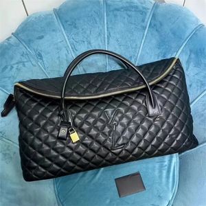 女子メンズエスキルティング純粋なレザートラベルバッグLuxurys Keepall Sport Sport Tote Clutch Pochette Luggage Bag