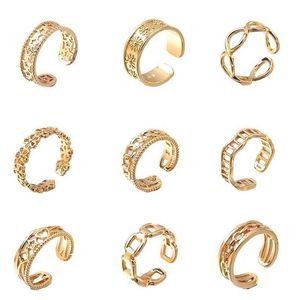 Couple Rings Female toe ring stainless steel adjustable 14 different styles girl open summer beach holiday jewelry tail foot ring S2452301