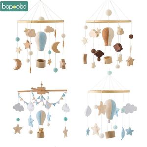 Baby Catcha Toys 0-12 meses Musical Borno de berço Bell Balão de ar para crianças móveis CAROUSEL PARA COTS CRIANÇAS GUIL 240418 JRBLU