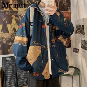 Men's Jackets New mens jacket jacket street clothing Y2k casual jacket top mens spring and autumn clothing travel camping fashion Harajuku hoodie Q240523