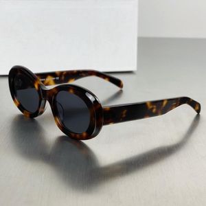 Sunglass Fransa Kadın Tasarımcı Seksi Kedi Göz Gözlükleri Oval Asetat Koruyucu Sürüş Gözlükleri 40194Sunglasses 252C