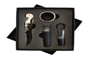 Vinöppnare Set Wine Aerator Decanter Pourer Trattöppnaruppsättning med Box Kitchen Bar Tools HHA6306024429