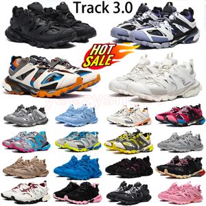 Designer Track 3.0 Sneaker Männer Frauen Casual Schuhe Track 1 3 Trainer Dreifach schwarz weiß rosa blau 18SSS Tess.S.Gomma Leather Tracks Sneaker Dads Schuhe Größe 35-46