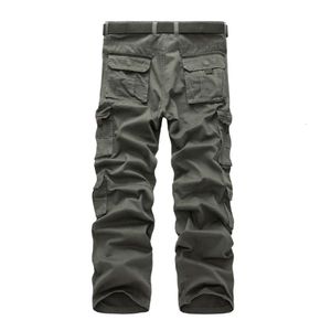 Men's multi pocket cotton oversized camouflage pants M524 70