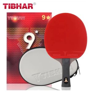 Tibhar 6/7/8/9 a stella Racket da tennis Superior Sticky Blade Blade Blade Ping Rackets Professional Pimples-In Sticky 240515