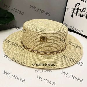 Дизайнерские женские соломенные летние плоские шляпы ковша шляпа для шляпы Солянт