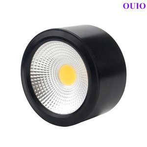 Dimmable Surface Mounted Led Lowders 7 Вт/9 Вт/12 Вт/15 Вт/20 Вт AC90-260V COB Нет открывающихся потолочных лампок.