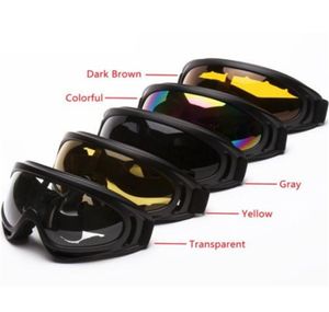 Motorcycle Outdoor Sports X400 Ski Goggles Shooting Glasses Mountaineering Windproof Skateboard 5 colors available8676736