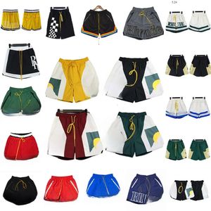 Rhude Shorts Mens Shorts Designer Shorts Swim Shorts Womens Basketball Short Pants Running Cloud Fitness Loose Fit Football Sport Quarter Basketball Short 234