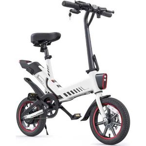 Велосипеды Sailnovo Electric Bike 14 -дюймовый электрический велосипед подходит для взрослых и подростков с 18,6 миль в час водонепроницаемого складного электрического велосипеда Q240523
