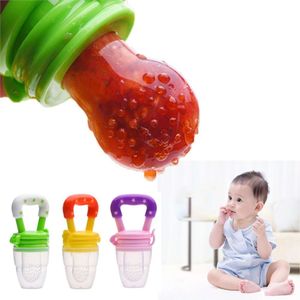 Capezzatore silicone capezzolo di frutta solo alimentatore per bambini per bambini imparare per la frutta alimentazione per alimentare il ciuccio L2405