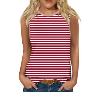 Women's Tanks Casual Tunic Tops To Wear With Leggings Sleeveless Summer Prints Shirts Blouses Official Store Ropa De Mujer