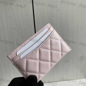 Designer -Brieftaschenkartenhalter Luxus Männer Damen Geldbeutel Echtes Leder Frauenkartentasche Echtes Leder Kuh Schaf Leder Kartentasche Kleine Kartenclipkarte Set Set