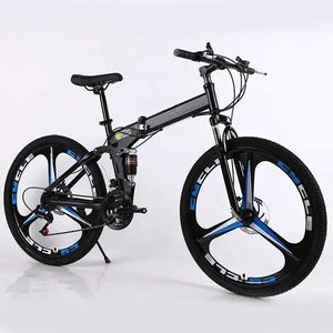 Bikes 24 27.5 29 inch adult folding mountain bike 27 speed aluminum alloy folding bike 24 inch with bike Q240523