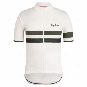 Raphaing Cycling Jersey 2022 Nowy zespół Summer Short Sleeve Downhill MTB Jersey Rower Clothing Ropa Ciclismo Maillot Bike Shir