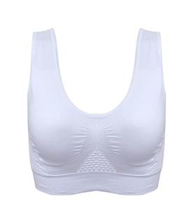 Sport BH -träning för kvinnor Gym Högpåverkan Hål Sexig BH med avtagbara kuddar Stylish Tops Underwear utan stålkondition Bras3909958