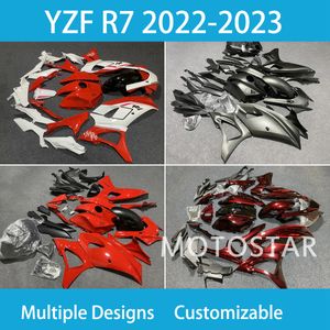 New YZFR7 2022-2023 Year Fairing Kit for Yamaha YZF R7 22 23 Year Injection Molded Cowling Motorcycle Whole Fairings Set YEAR ABS Plastic Street Racing Body Repair Part