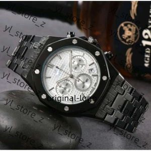 Audemar Watch zegar na rękę Mężczyzna Lady Watches Classics Wrist Watch Watch Quality Kwarc Ruch Modern Sports Watche Automatyczna data 41 mm chronograph Watch Bracele B065