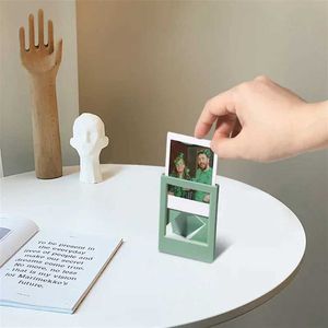 Albums Books Mini photo frame desktop Polaroid photo frame holder photo card holder clip book decoration desktop decoration Fujifilm Q0523