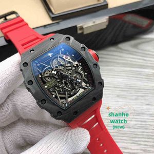RM Watch Date Luxury Mens Mechanics Watches Wristwatch högkvalitativ mekanisk klocka Milless Mens