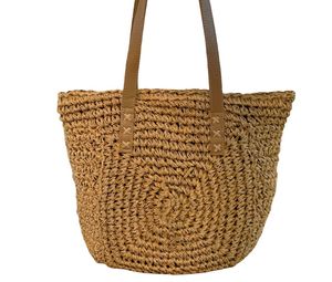 Hot 2024 Designer Rattan Borsa Brand Luxury Brand Bag's Bote Women's Women Bag Stucco Casualmente Borsa da scuola Borsa da scuola 40 cm