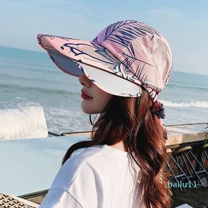 Damska plaża letnia podróż przeciwsłoneczna Kapelusz HAVELS WAKACJA Moda Dzikie czapki słoneczne z pudełkiem